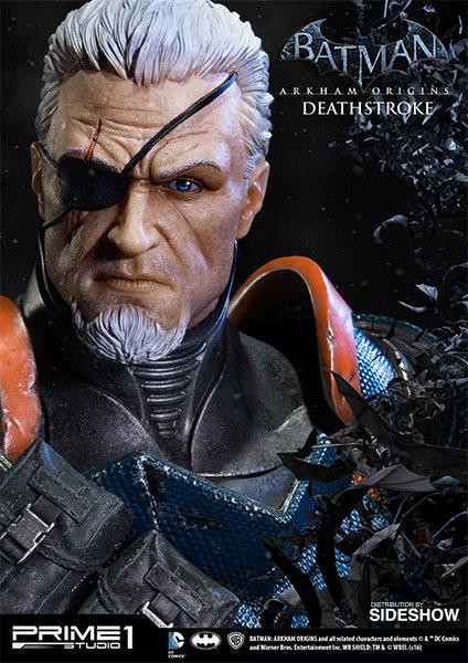 batman deathstroke statue