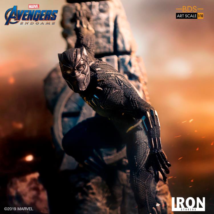 Avengers: Endgame Battle Diorama Series Black Panther 1/10 Art Scale Limited Edition Statue