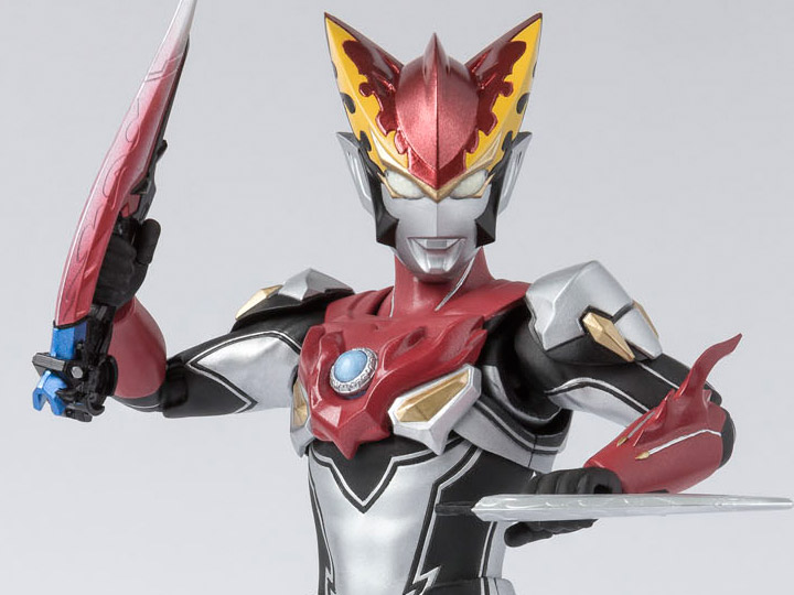 shf ultraman rosso flame