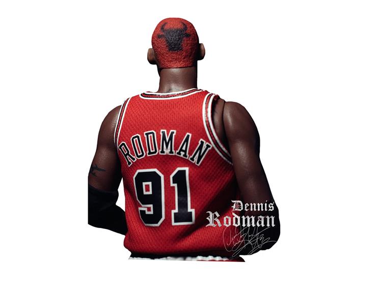NBA Real Masterpiece Dennis Rodman 1/6 Scale Figure