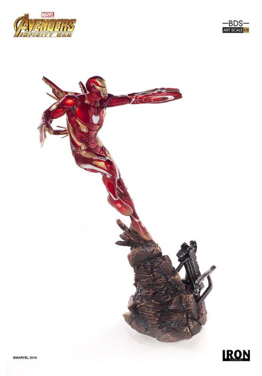 Avengers: Infinity War Battle Diorama Series Iron Man Mark L 1/10 Art Scale Statue